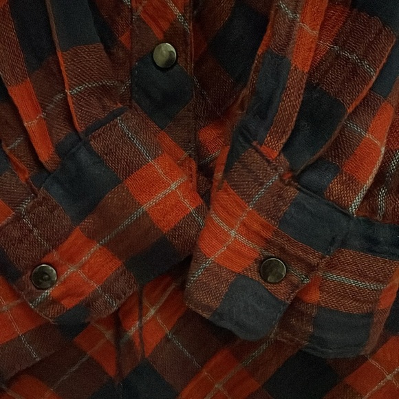 Free People Flannel Like Top - Picture 4 of 6